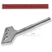 Regiis Tech SDS Plus Floor Scraper 3 in. x 7.5 in. Wide Angled Flooring Adhesives Remover, Cranked Thinset Removal Tool Chisel Bit for Rotary Hammer Drill