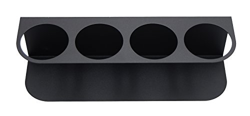 Hazet 180-35 Dosenhalter, für 4 Dosen, inklusive Montagekit, passend für Werkstattwagen 167-3S, 178N, 179NXXL-8D und Werkbank 179NW, Einhängen in Quadrat-Lochraster