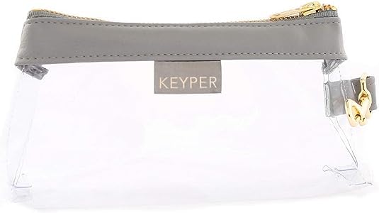 KEYPER Clear Bag IT BAG Luxe Transparent Small Travel Purse for Women Clear Clutch Women Purses Handbags-Without Wristlet