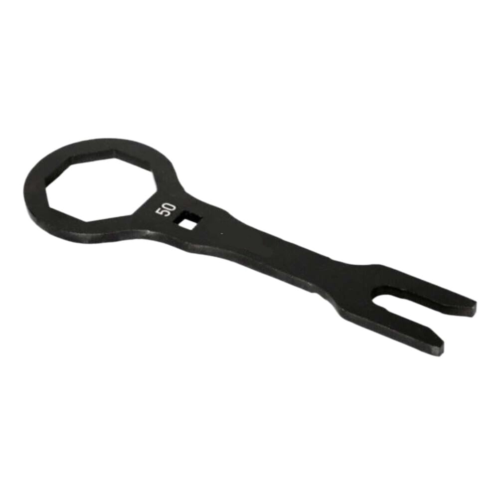 Eragtavgs Black Bike Fork Cap Wrench 50Mm Dual Removal Chamber Tool Compatible With Crf 250R 450R 250Rx 450Rx 250X 450X 450L 450Rl(Black)