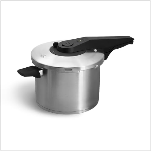 Schnellkochtopf aus Edelstahl 6,0 L von Springlane Kitchen