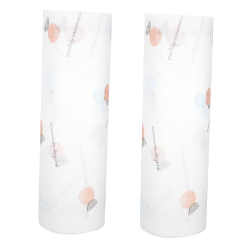 MUCKLILY 2 rollos Papel Toalla de Cocina Lavable Multiusos Paños para Limpieza con Alta Absorción y Resistencia Grasas Accesorio Práctico para Lavado de Vajilla