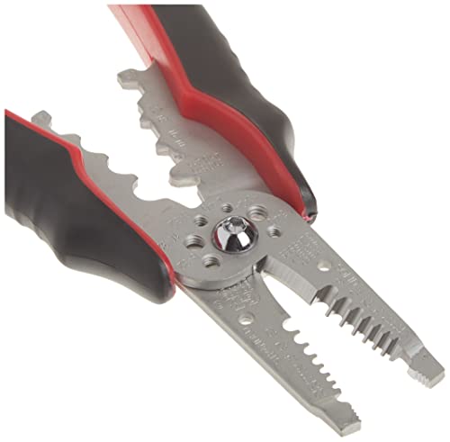 Gardner Bender Gesp-70 Professional Grade Armoredge 3-In-1 Wire Stripper/Crimper/Cutter, Stainless Steel, 22-10 Awg , Black #TOP3