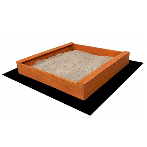 Sandpit Sandbox Impregnated Pine Wood Sand Box Garden Play 120 x 120 cm