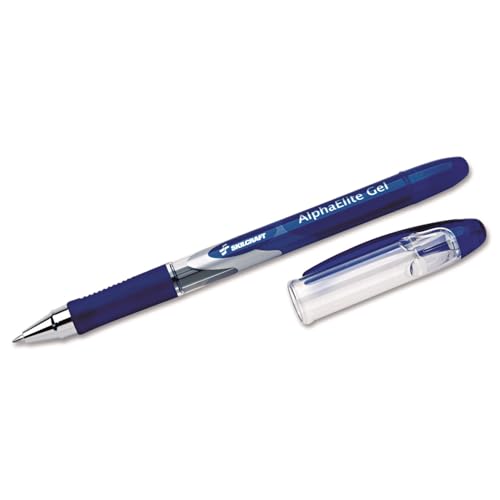 Bolígrafo de tinta gel AbilityOne AlphaElite 0.7mm azul