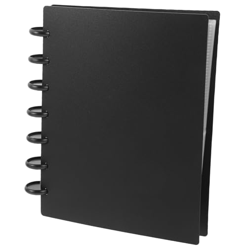 OSALADI Álbum de Fotos Mini Decorativo con Inserciones Transparentes Guardar Cartas y Ligero y Portátil Páginas