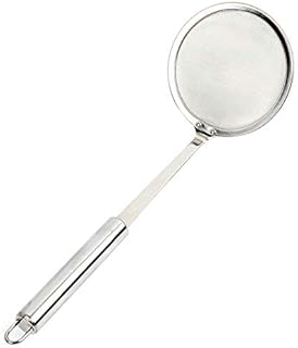 i Kito Fat Skimmer Spoon, Stainless Steel Fine Mesh Strainer Hot Pot Foam Grease Oil Skimming (Dia 5.5 Inch)