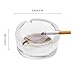 Glass Ashtrays Round Dreamy Gummy Candy Ash Tray for Smokers Cigarette Ash Holder for Office Indoor Outdoor