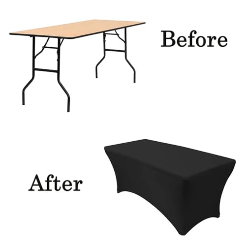 Nappe en élasthanne extensible pour masquer les imperfections de table - 4