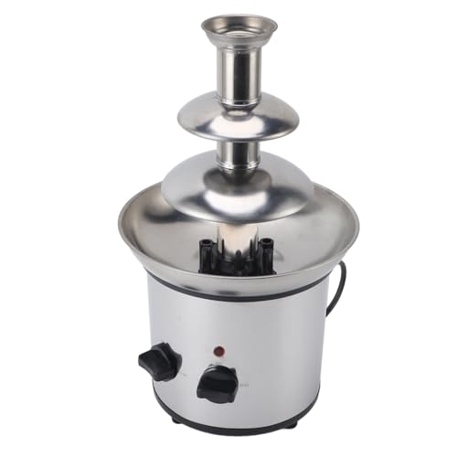 Fontana di Fusione Al Cioccolato Al Cioccolato Elettrico, Facile Funzionamento per Smantellare la Prova di Ruggine Multifunzionale per il Matrimonio (Plug 220v)