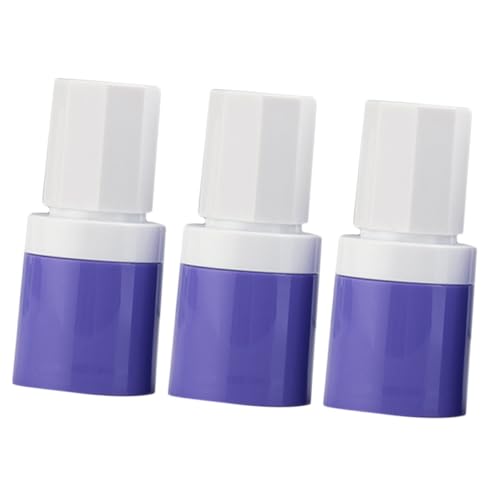 GALPADA 3pcs Travel Pump Bottles for Toiletries Refillable Lotion Containers Pump Foundation Isolation Sunscreen Bottle
