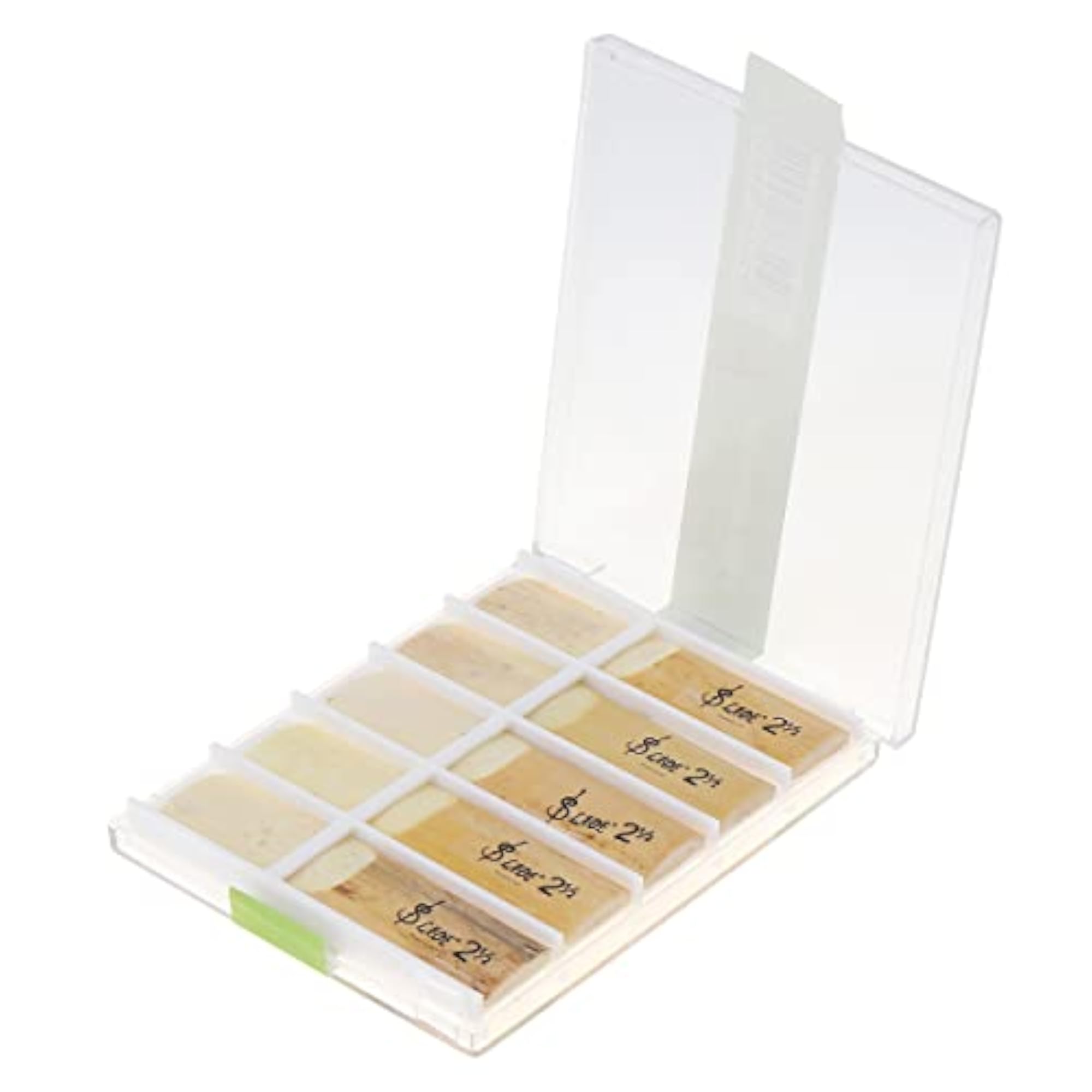 10pcs Alto Saxophone Reeds, 2.5 Strength