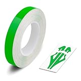 FLUORESCENT GREEN, 3/8