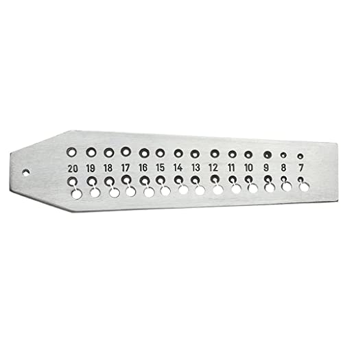 JAGTRADE Jewellers Watchmakers Tap & Die Mini Micro Screw Plate Set 14 Pieces 0.7-2mm Alloy Steel Watch & Jeweller Repair Tool