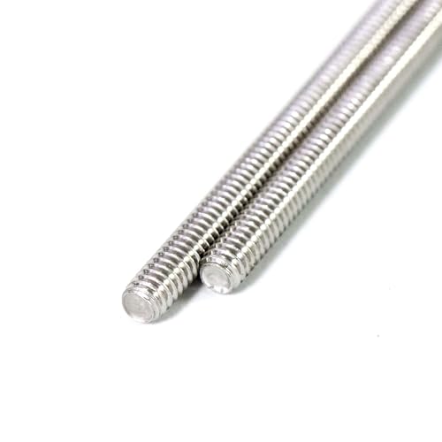 NIDAYE Stainless Steel Fully Threaded Rod, 5/16\" -18 Thread Size, 48\" Length, Right Hand Threads, 4 Pieces - Thumbnail 3