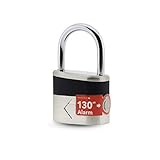 Crystal Vision Anti-Theft Loud 130db Alarm Lock Weather Proof Heavy Duty Multi Purpose (8.5 mm)