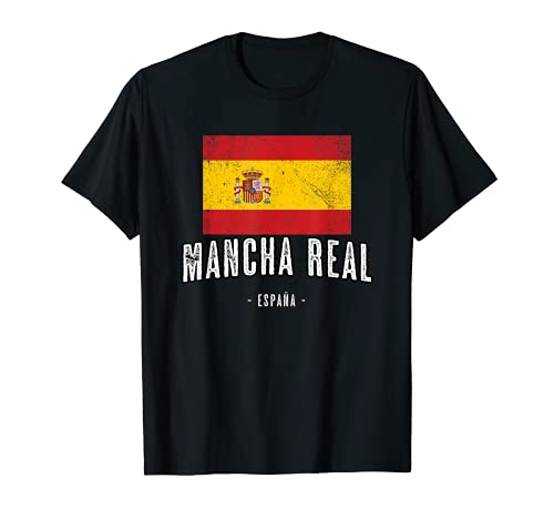 MANCHA REAL España | Souvenir - Ciudad - Bandera - Camiseta