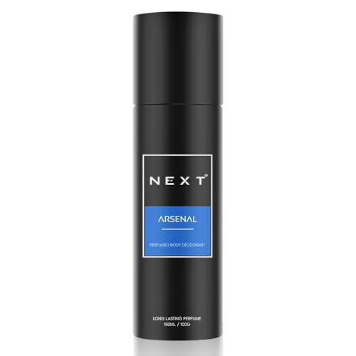 Image of Next Care Arsenal Daily Use Deodorant for Men | Perfumed Body Spray | Long Lasting Deo,150ml | Fragrance of Woody & Soothing Floral