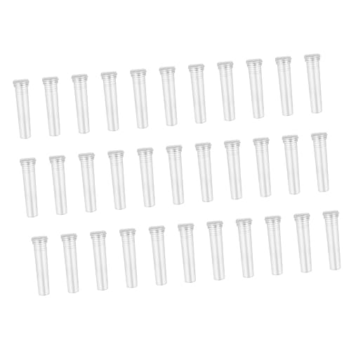 OFFSCH 100pcs Plastic Culture Tubes Flower Water Storage for Long-Lasting Freshness Easy to Install