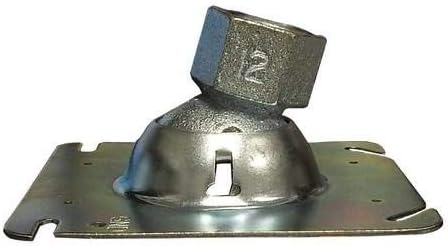 Morris 18093, Swivel Pendant with 4" Mallable Square Fixture Hanger (Pack of 15 pcs)