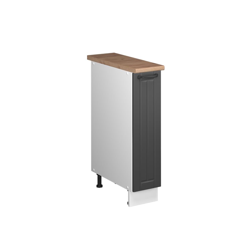 Vicco Pharmacy cabinet Fame-Line, Dark grey/White, 20 cm