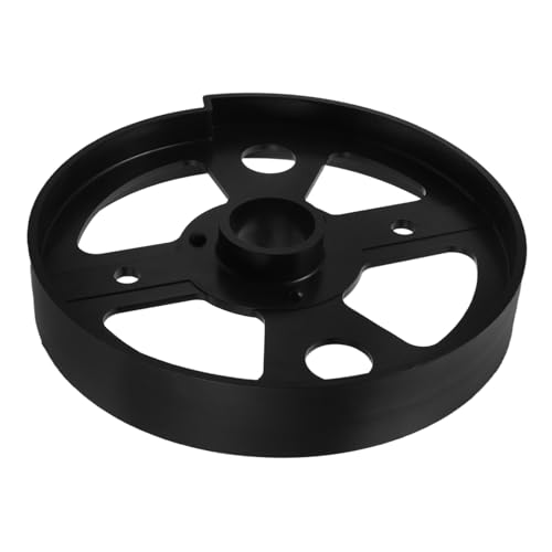 Angoily Nylon Roller Shutter Pulley with Spring Box for Garage Door Hardware Wear-Resistant Wheel for Rolling Gates Home and Commercial Door Replacement Black