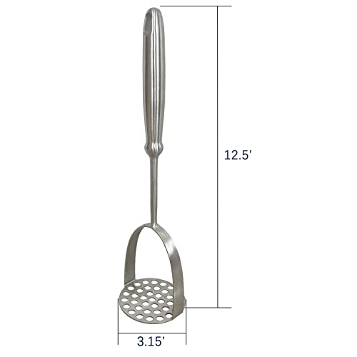 Nober Potato Masher Stainless Steel Mash Potatoes Food Bean Mashers Kitchen Tool #TOP1