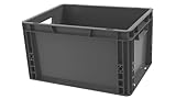 Recycled Plastic ECO Euro Plastic Stacking Industrial Storage Containers Boxes Crates! (25 Litre - 40 x 30 x 29cm)