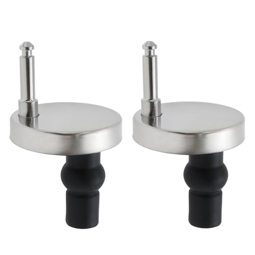 Vis de fixation lunette de toilette anti-jeu pour trous de céramique 14-19mm