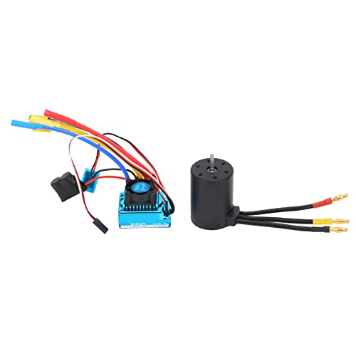 Kit moteur sans balais 3650 étanche avec ESC 120A réglable 9 niveaux