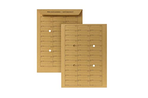 POSTHORN 04180338 torba na pocztę domowa B4 z nadrukiem na stół i ogonami, niegumowana, 250 sztuk, 250 x 353 mm, 110 g, brązowa