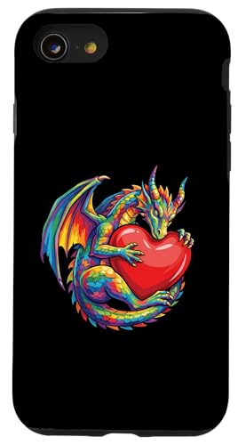 �h���S�� �n�O �o�����^�C�� �n�[�g�J���[ �N���b�^�[ ���C���{�[ �X�}�z�P�[�X iPhone SE (2020) / 7 / 8 �p