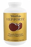 HEP-FORTE Marlyn, Support Supplement for maintaining Healthy Liver Function with Beef Liver, Amino acids, antioxidants and Vitamins, 500 softgels