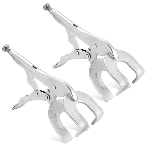 DASBET 9' Locking Pliers | 2 Pack Metal Welding Clamp, Vise Grips Quick-Lock Release for Easy...