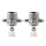 MISIOEK 2 x Front Wheel Hub Bearing Assembly Compatible with 2001-2011 Benz C230 C240 C280 C320 C350 CLK320 CLK350 CLK500 CLK550 SLK280 SLK300 SLK350 C32 C55 CLK55 CLK63 SLK55 AMG, Replace A2093300325