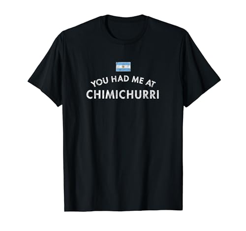 Chimichurri Sauce Argentine Table Condiment Grilled Meat T-Shirt