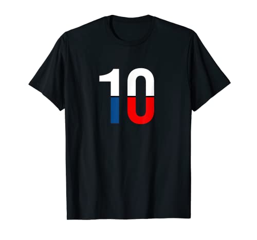 Flag Czech Republic T-Shirt, Black