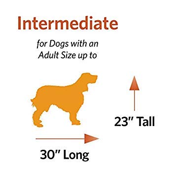 image for MidWest Homes for Pets QuietTime Dog Bed – White Fleece Bolster, Ult