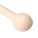RDEXP Small Wooden Salt Spoons for Spice Jars Seasoning Honey Coffee Set of 50