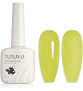 TUTUYU Apple Green Gel Nail Polish All-Season for Girls Women, 12ml UV/LED Soak Off