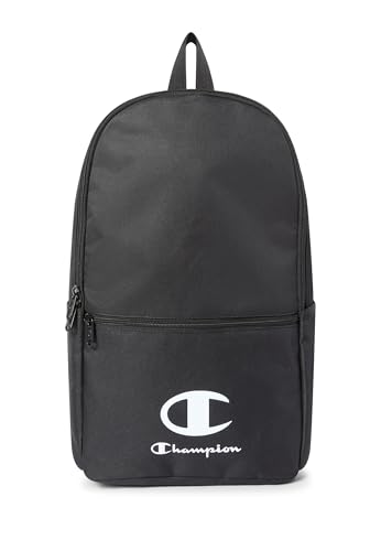 Champion Unisex Back to School Rucksack, Schwarz