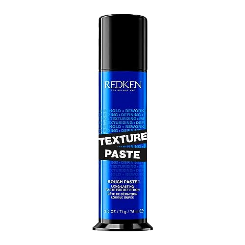 REDKEN Texturize - Pâte Fixante Longue Durée - Cire Coiffante Pour Homme & Femme - Spécial Style Non Structuré & Ebouriffé - Fini Souple - Tous Types de Cheveux - Spray 75 ml