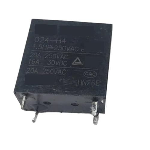 Relais HF25F 024-H4 24V CC 20A à 4 broches pour circuit imprimé