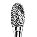 93365 -- Carbide Burr, 9 mm Dia., SE-3 D/C Burr, Oval, 16 mm Flute L, 6 mm Shank