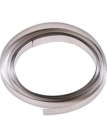 99.6% Pure Nickel Strip, 10 Meter 0.15mm Thick x 6mm Width Ni Plate Tape, for Li-Po 18650 AAA AA Battery Spot Welding DIY Pack Assembly