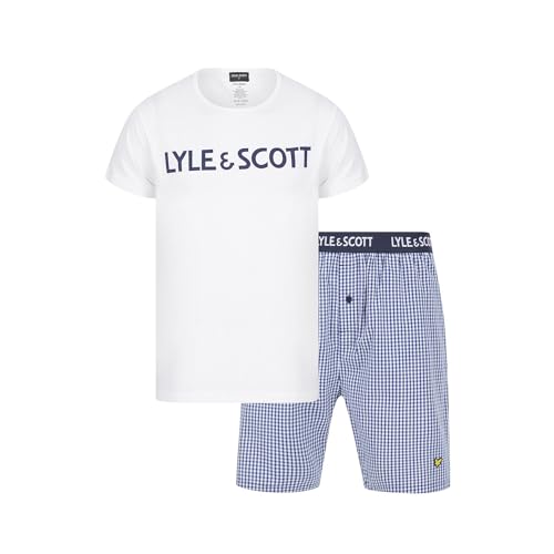 Ensemble t-shirt et short Vincent en coton haut de gamme Lyle & Scott