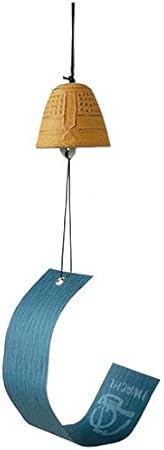 Campana Feng Shui Furin In Ghisa Giapponese - Nero, 5.5 Cm, Con Banderuola, Per Interni Ed Esterni - Foto 6