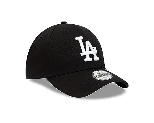 Gorra ajustable negra Dodgers New Era 9Forty esencial
