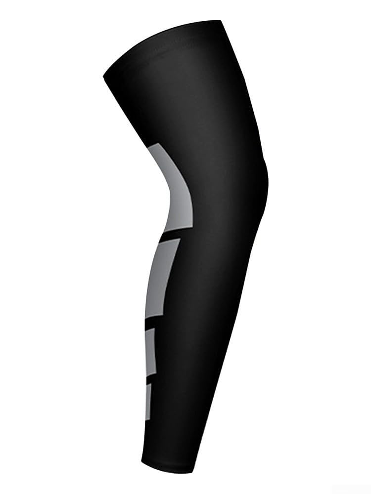 Ginocchiera a compressione sportiva professionale con striscia antiscivolo