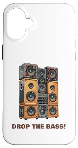 �h���b�v�E�U�E�x�[�X�I�ʔ���EDM���C�r���O�x�[�X���C���ƃ_���X�t�F�X�e�B�o�� �X�}�z�P�[�X iPhone 16 Plus �p